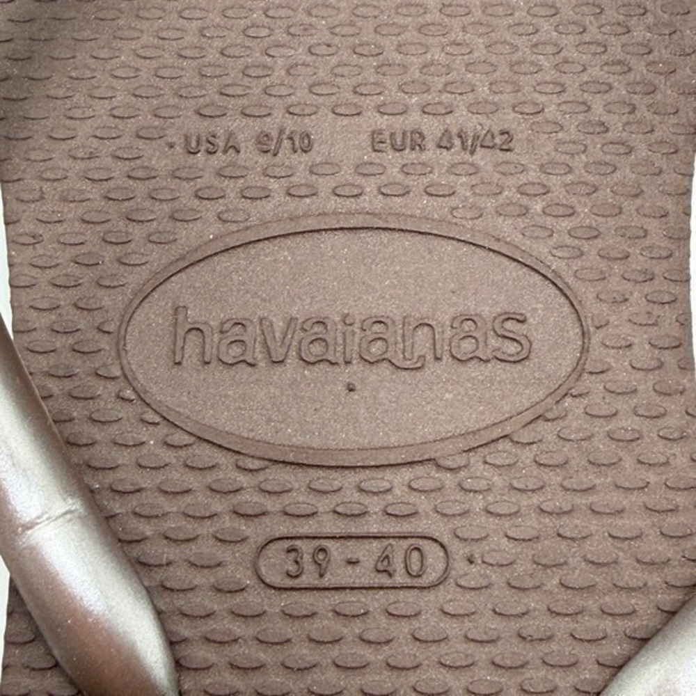 SQRE0018 | W's 9/10 | Havaianas Square Solid Dark Brown - Picture 7 of 8